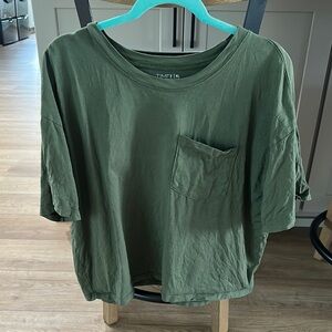 Green T-Shirt with Pocket